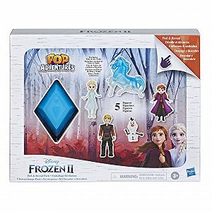 Фігурки Disney Frozen 2 Pop Adventures Анна, Ельза, Олаф, Крістофф, Нокк, 5 шт., пакування-сюрприз synthetic.ua - Фото 1