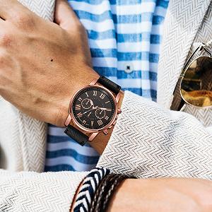 Женские часы Generisch кварцевые аналоговые synthetic.ua - Фото 1