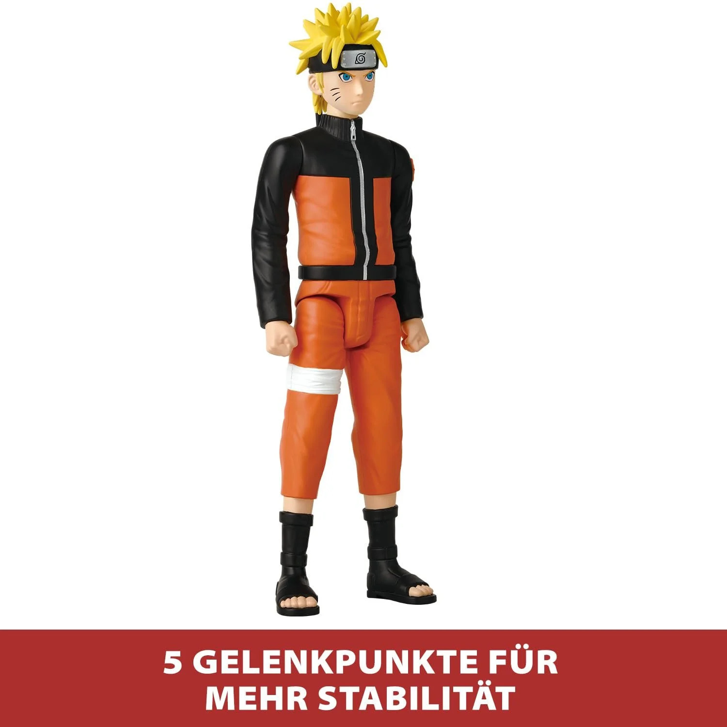 Фігурка Bandai Anime Heroes Naruto Shippuden Mega Naruto Uzumaki 30 см 38151, фото №5