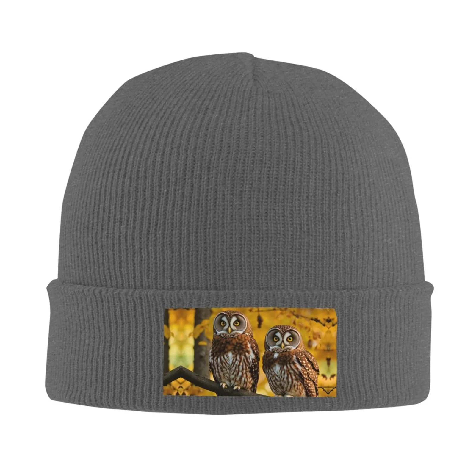 Шапка Eule Cartoon Коричневая, фото №2