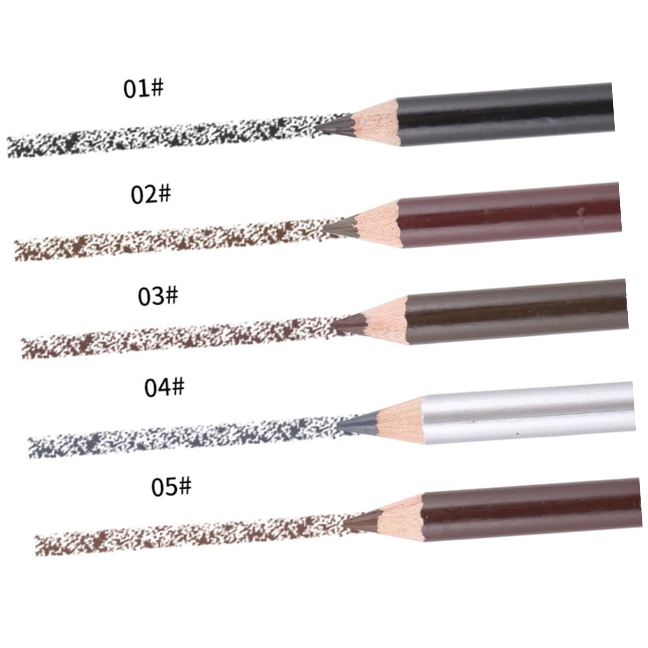 Стилус CRILSTYLEO Набор из 2 долговечных карандашей для бровей черный, фото №2