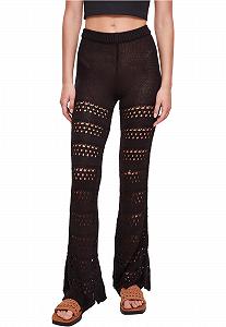 Леггинсы Urban Classics Ladies Flared Crochet KnitДля женщин - Фото 1