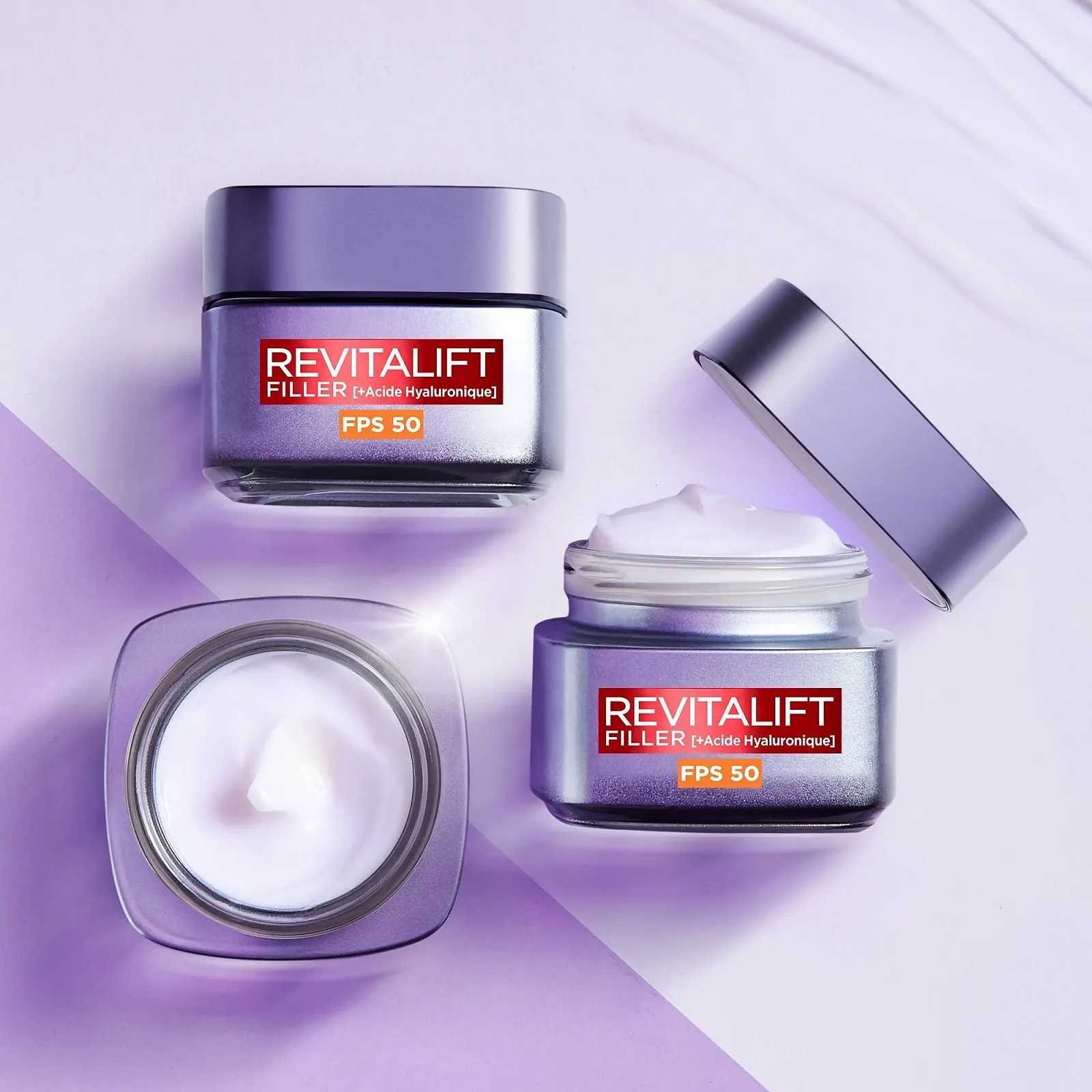 Дневной крем для лица L'Oréal Paris Revitalift Filler антивозрастной с гиалуроновой кислотой и SPF 50, 50 мл, фото №4 Дневной крем для лица L'Oréal Paris Revitalift Filler антивозрастной с гиалуроновой кислотой и SPF 50, 50 мл, фото №4