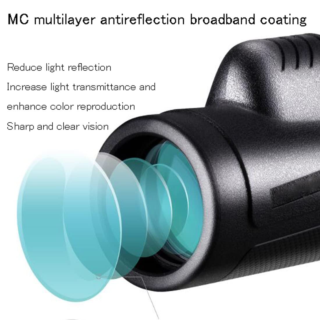 Монокулярне телескоп BES водонепроникне, фото №5