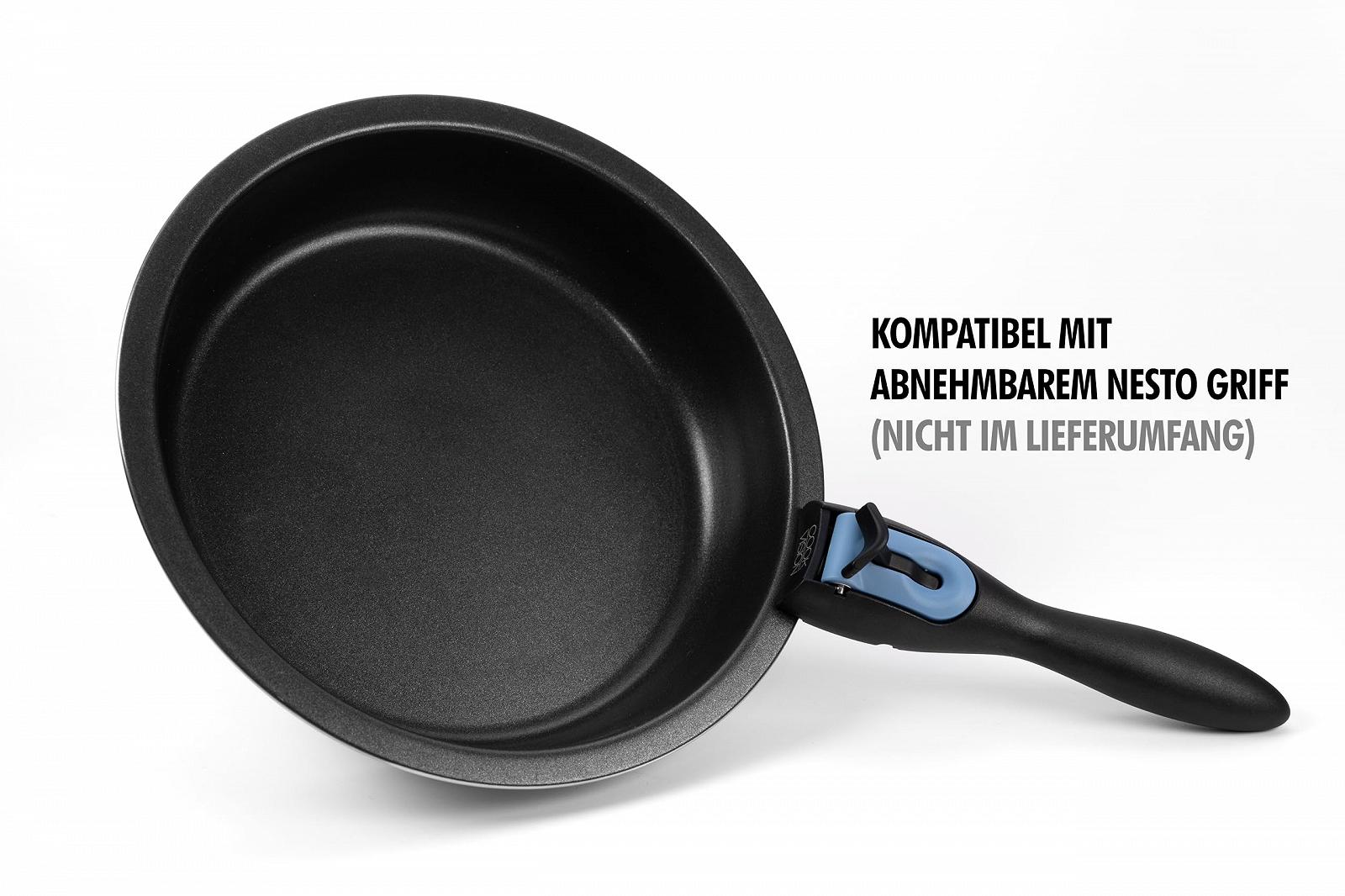 Сковорода Cookvision Нержавіюча сталь, антипригарне покриття хром-нікель 20 см x 4.4 см, фото №2