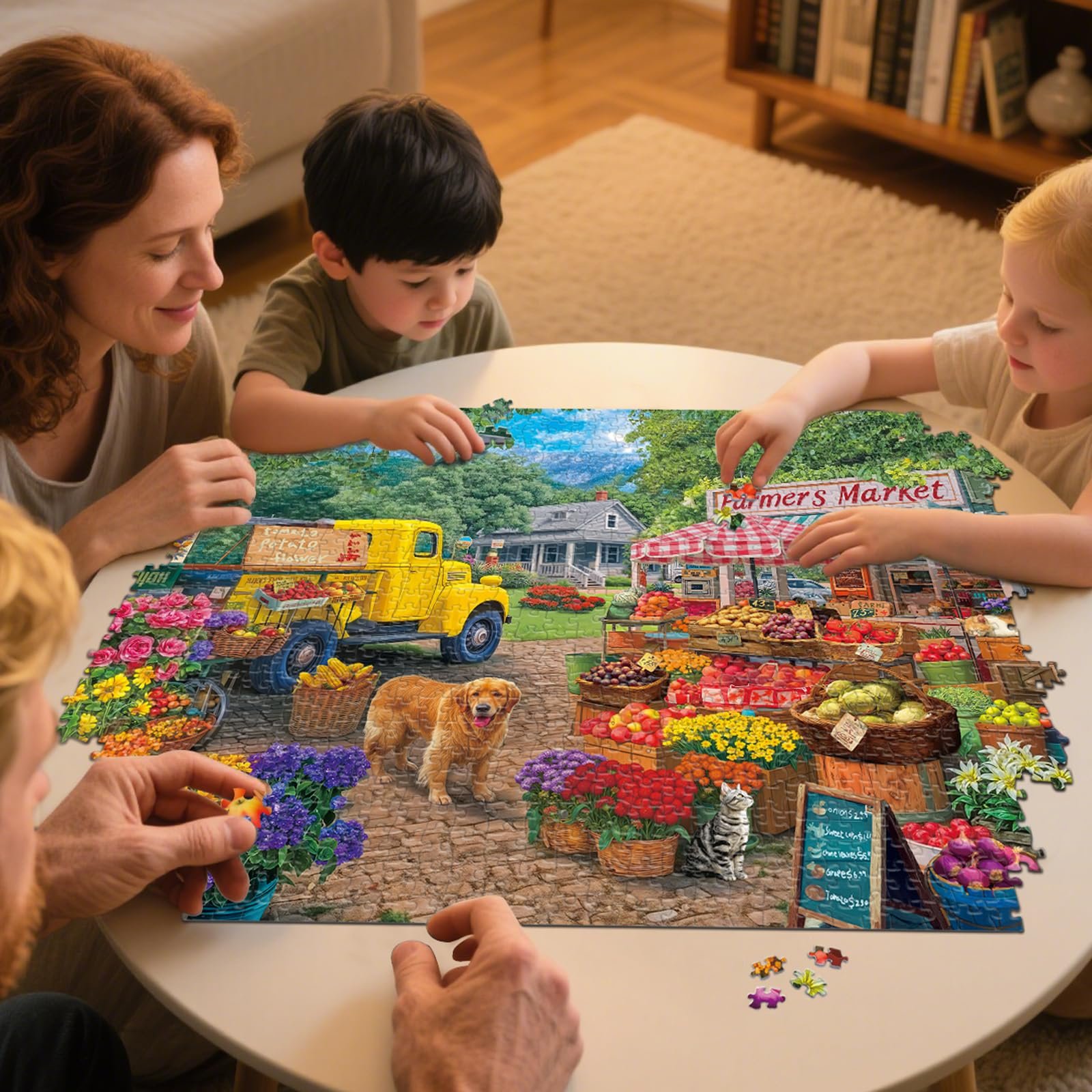 Пазл Sutinban Farmers Market 1000 деталей 70 x 50 см, фото №8 Пазл Sutinban Farmers Market 1000 деталей 70 x 50 см, фото №8