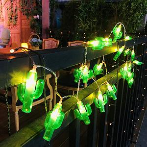 Гирлянда Riaxuebiy Кактус 20 LED USB питание synthetic.ua - Фото 1