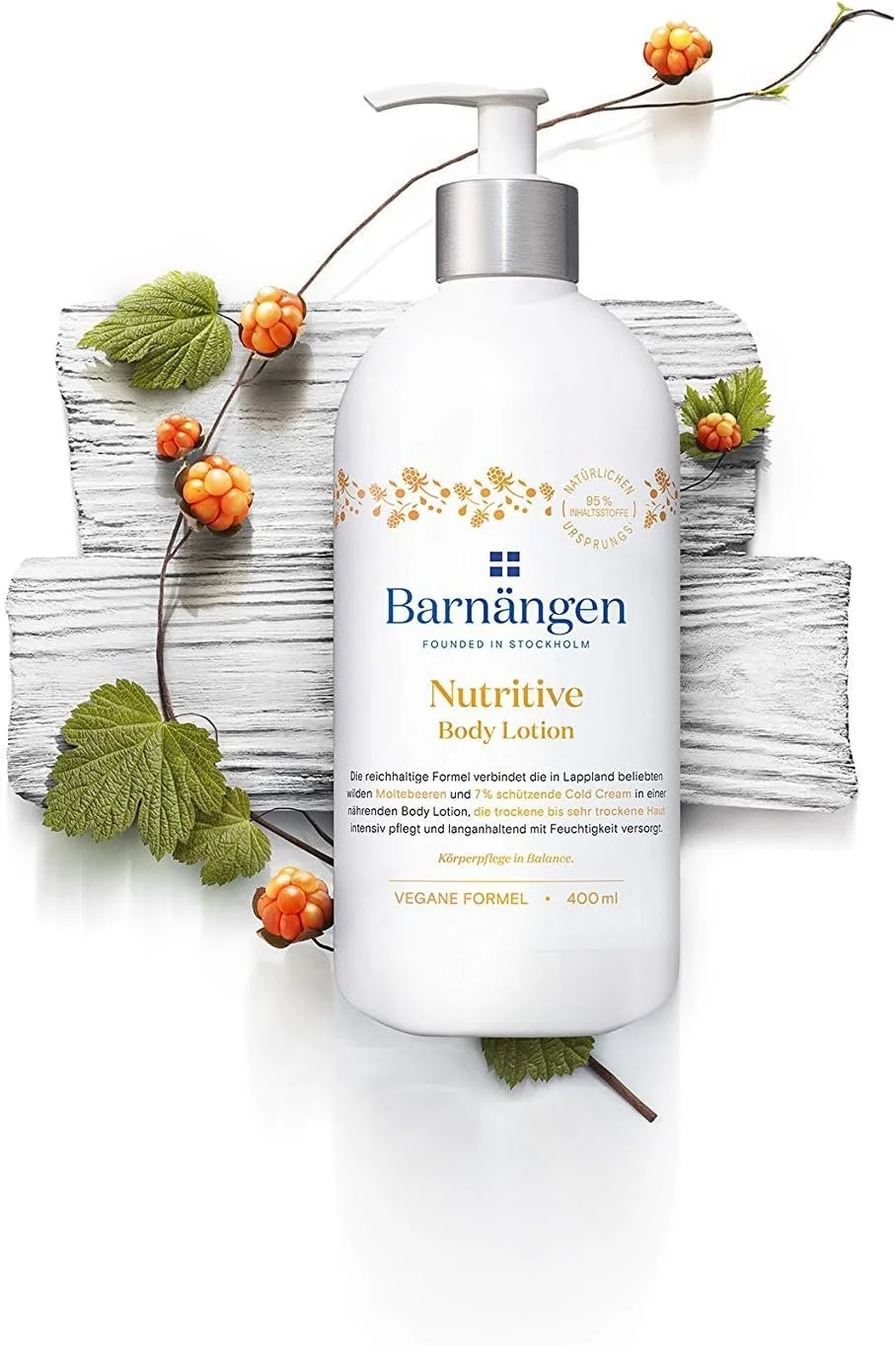 Лосьйон для тіла Barnängen Nutritive / 400 мл / З Cold Cream & Крем для рук Barnängen SOS Vard / 75 мл / Для дуже сухої шкіри, фото №3