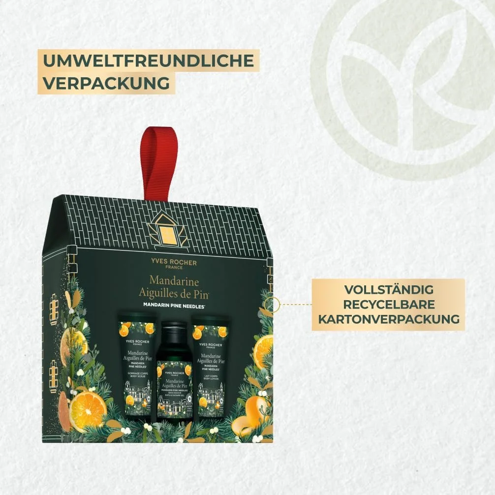 Набір подарунковий Yves Rocher Limited Edition Mini для жінок - лосьйон для тіла 30 мл, ексфоліант 30 мл та гель для душу 50 мл, фото №6