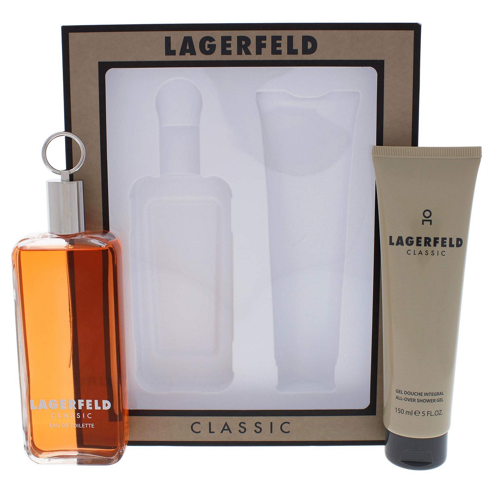 Набір Karl Lagerfeld Classic Lagerfeld Eau De Toilette + Гель для душу для чоловіків подарунковий, фото №1