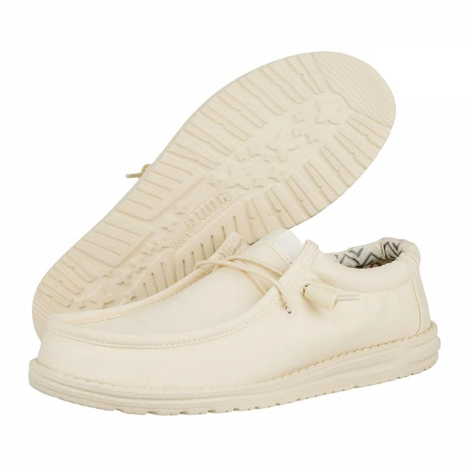 Чоловічі сліпони Heydude Wally Canvas - Moccasin Style, фото №4