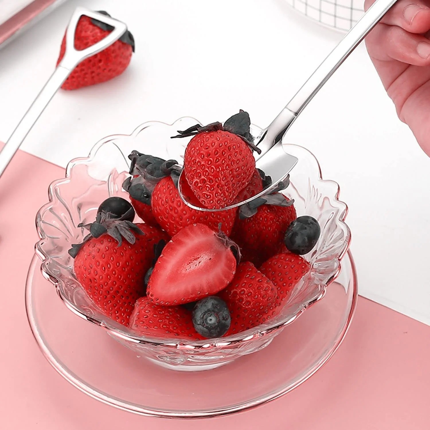 Ложка з нержавіючої сталі для кави, десерту, цукру, для кухні, чайних вечірок 6 шт, фото №6