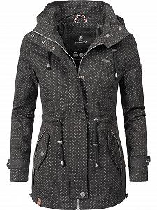 Переходная Куртка Marikoo Nyokoo Женская Короткая с Капюшоном - Фото 1