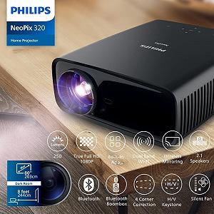 Проектор Philips NeoPix 320 Full HD Wi-Fi Bluetooth synthetic.ua - Фото 1