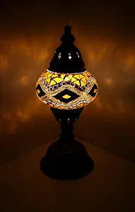 Настільна лампа Samarkand Lights Mosaic Table Lamp M Oriental Gold - Фото 1