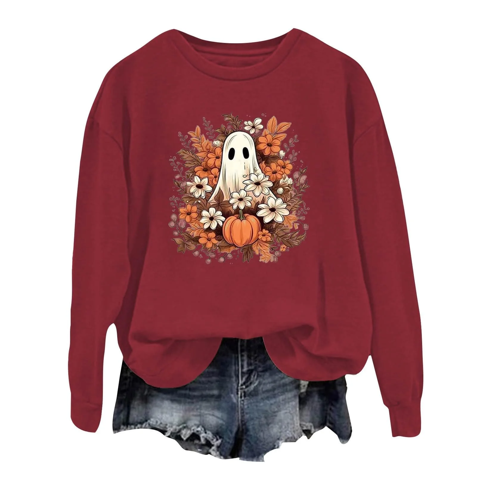 Женская рождественская футболка 2024 С короткими рукавами, фото №2