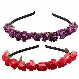 Обруч для волос с розами для вечеринки synthetic.ua - Фото 1