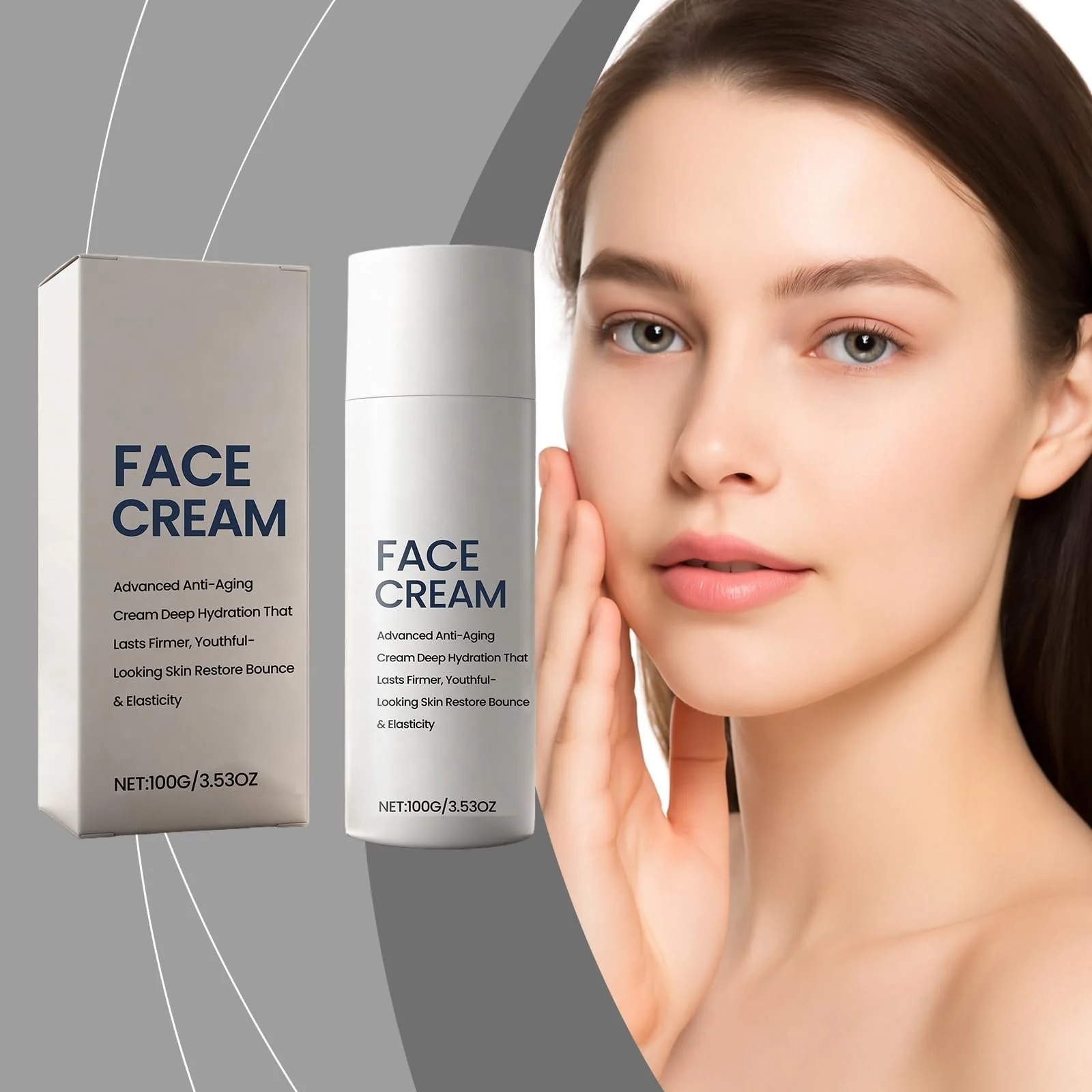 Крем для обличчя Anti-Ageing Moisturiser зволожуючий антивіковий денний та нічний живильний для гладкості шкіри, фото №2 Крем для обличчя Anti-Ageing Moisturiser зволожуючий антивіковий денний та нічний живильний для гладкості шкіри, фото №2