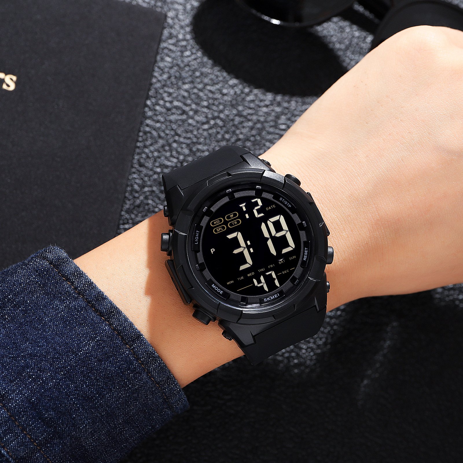 Годинник Skmei 1845BK Чорний, фото №3
