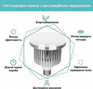 Студійне світло з софтбоксом EMART 50х70 см 85W Чорний synthetic.ua - Фото 1