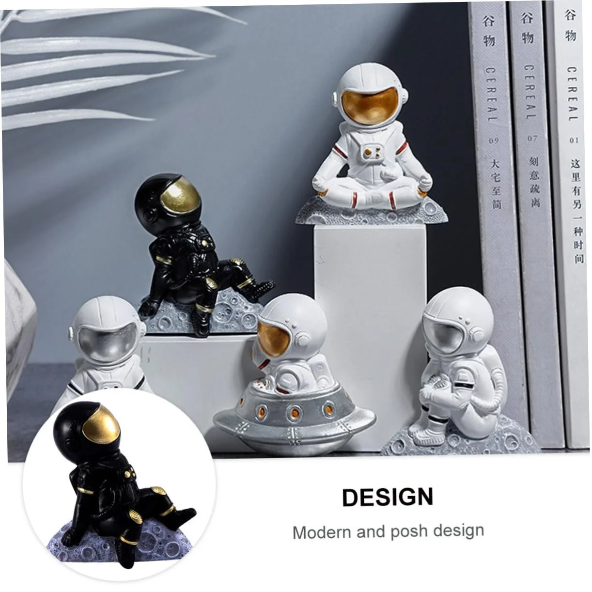 Наклейка на выключатель Yardenfun 1 шт. Астронавт 3D из натуральной смолы, фото №4