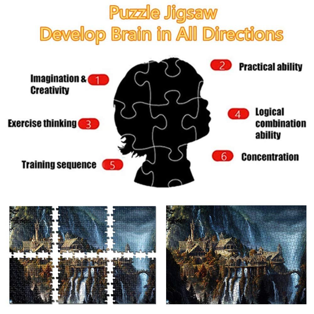 Пазл Talburg Lord of the Rings 1000 элементов 75 x 50 см, фото №6