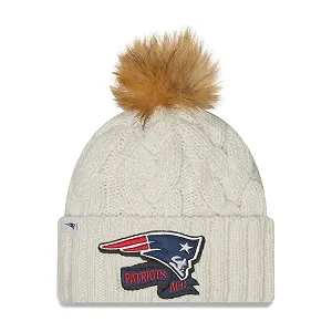 Зимняя шапка New Era Sideline New England Patriots для девочек - Фото 1