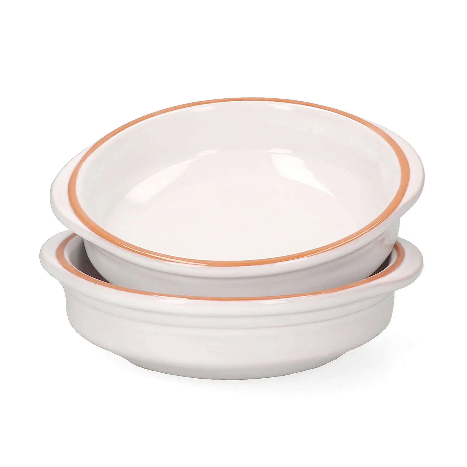 Форма для запікання MamboCat Cazuela Ille набір з 2 шт, 16.5 cm, розмір M, 300 ml, керамічна кругла з ручкою, фото №1