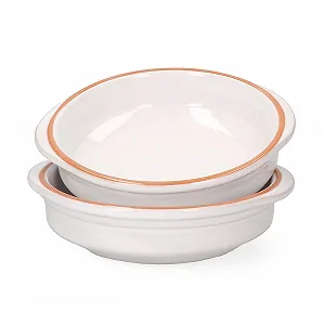 Форма для запікання MamboCat Cazuela Ille набір з 2 шт, 16.5 cm, розмір M, 300 ml, керамічна кругла з ручкою - Фото 1