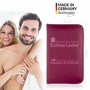 Набір для манікюру та педикюру marQus Solingen Mega, 12 предметів, Фуксія synthetic.ua - Фото 1