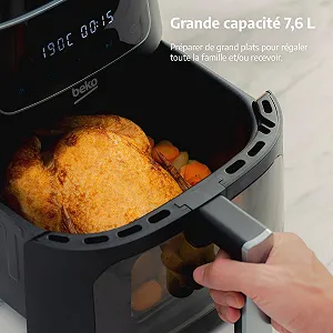 Мультипіч повітряна BEKO 1750 Вт 7.6 л Різнокольорова synthetic.ua - Фото 1