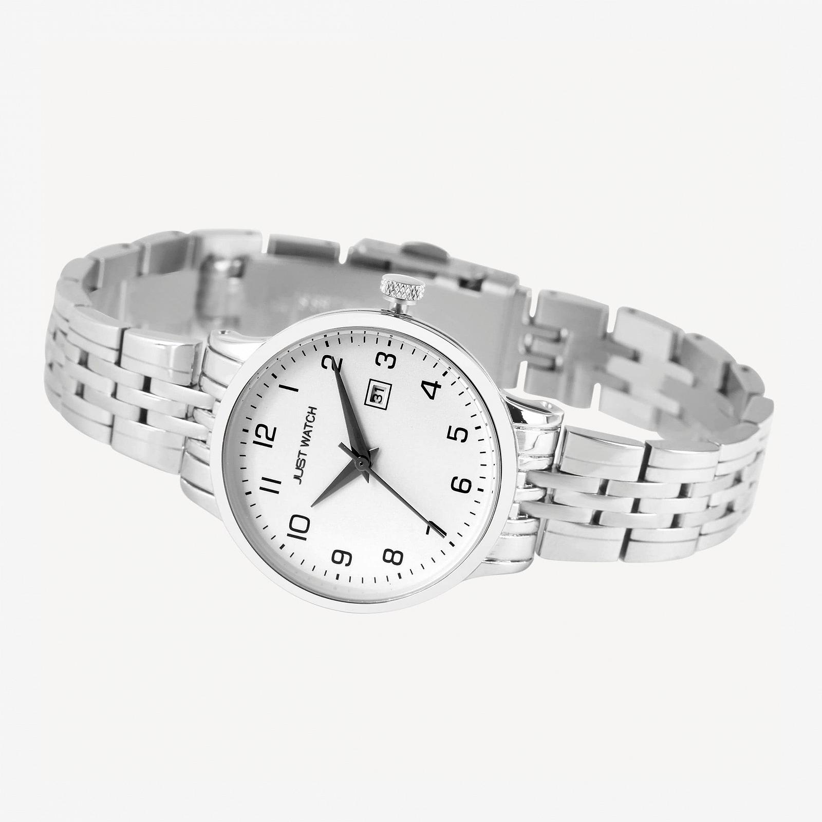 Жіночий годинник Just Watch JW149, нержавіюча сталь, розкладна застібка, дата, аналоговий, кварцовий JW10086, фото №3 Жіночий годинник Just Watch JW149, нержавіюча сталь, розкладна застібка, дата, аналоговий, кварцовий JW10086, фото №3