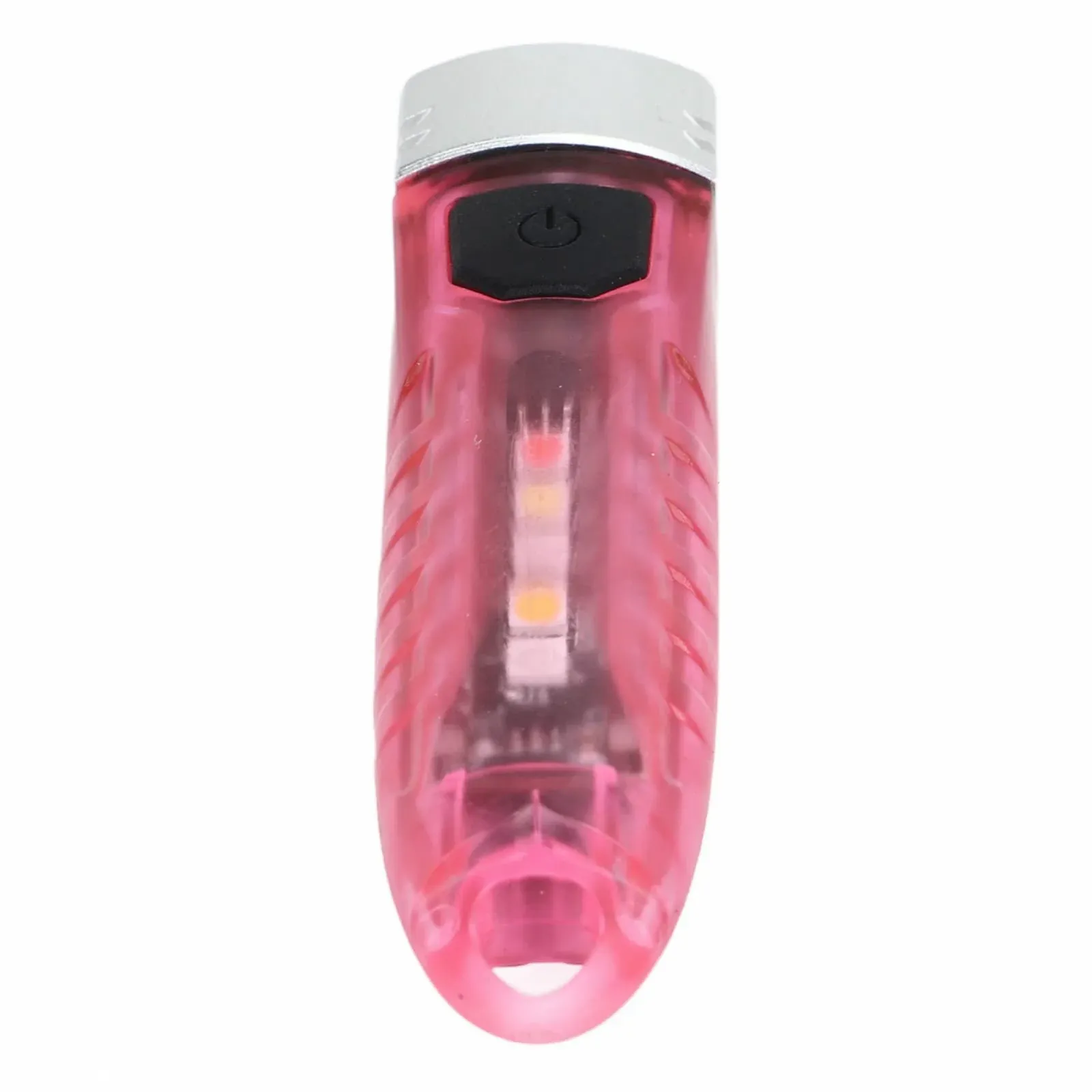 Фонарик карманный Mini LED Аккумуляторный 400 лм Розовый прозрачный, фото №8 Фонарик карманный Mini LED Аккумуляторный 400 лм Розовый прозрачный, фото №8