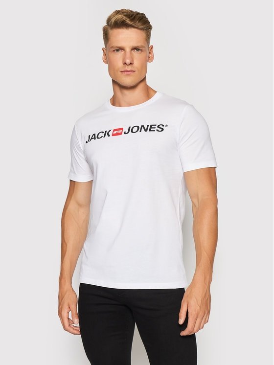 Футболка Jack&Jones LOGO TEE SS CREW NECK 3PK MP 12191330 Белый M, фото №2