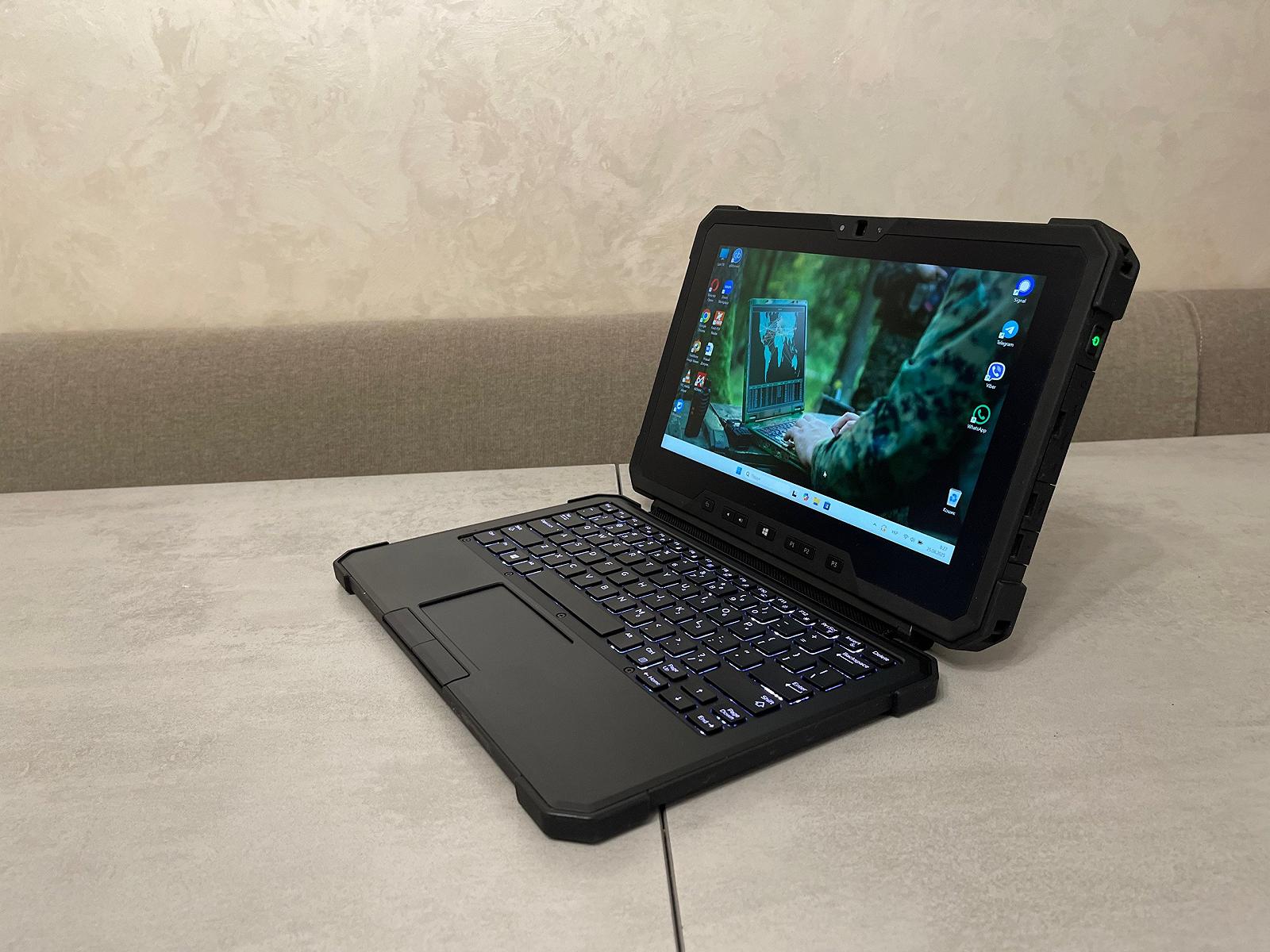 Захищений планшет Dell 7212 Rugged, 11.6" FHD, i7-7600U, 16GB, 256GB, клавіатура, стилус, фото №3