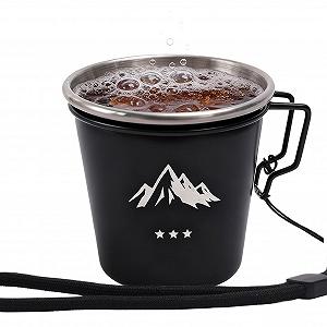 Маленькие кофейные чашки с брелоком из нержавеющей стали, можно мыть в посудомоечной машине, металлические чашки - Фото 1