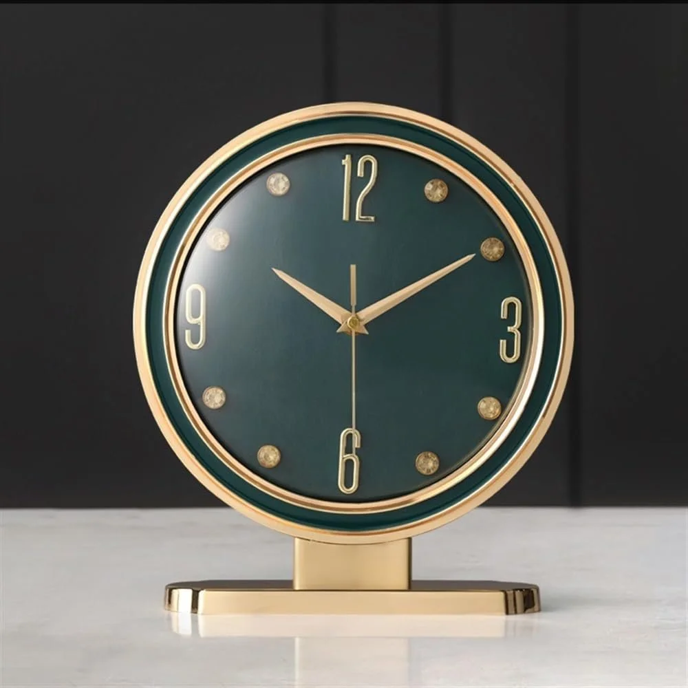 Настольные часы Aioneer Легкие роскошные, металлические, простые, для гостиной, домашнего декора, фото №7