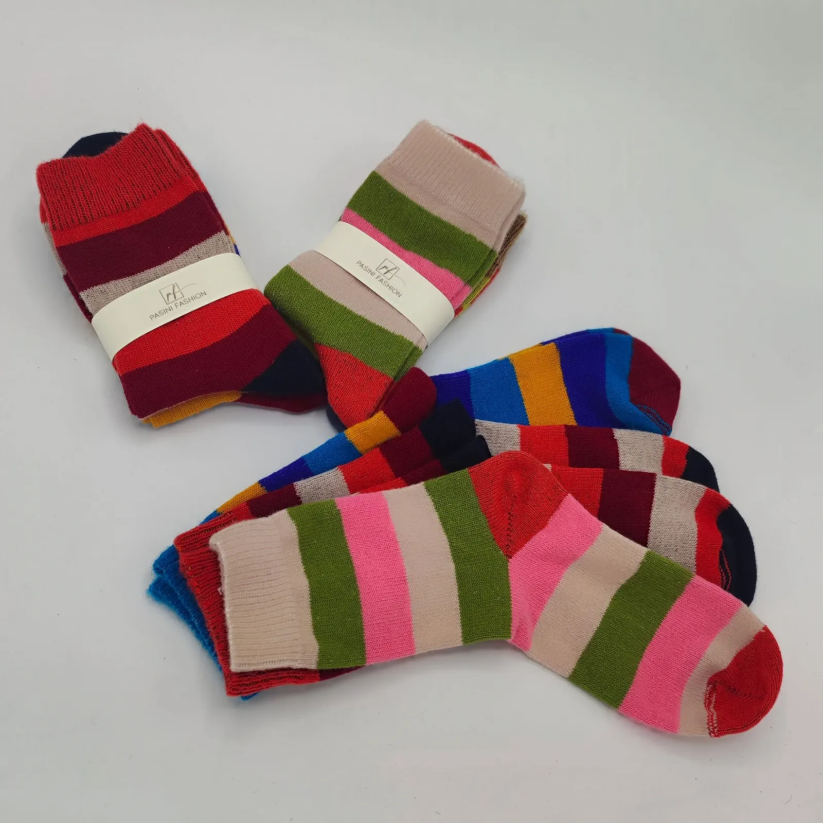 Носки Lady Bunny Angora Stripe Short, 4 пары, фото №3 Носки Lady Bunny Angora Stripe Short, 4 пары, фото №3