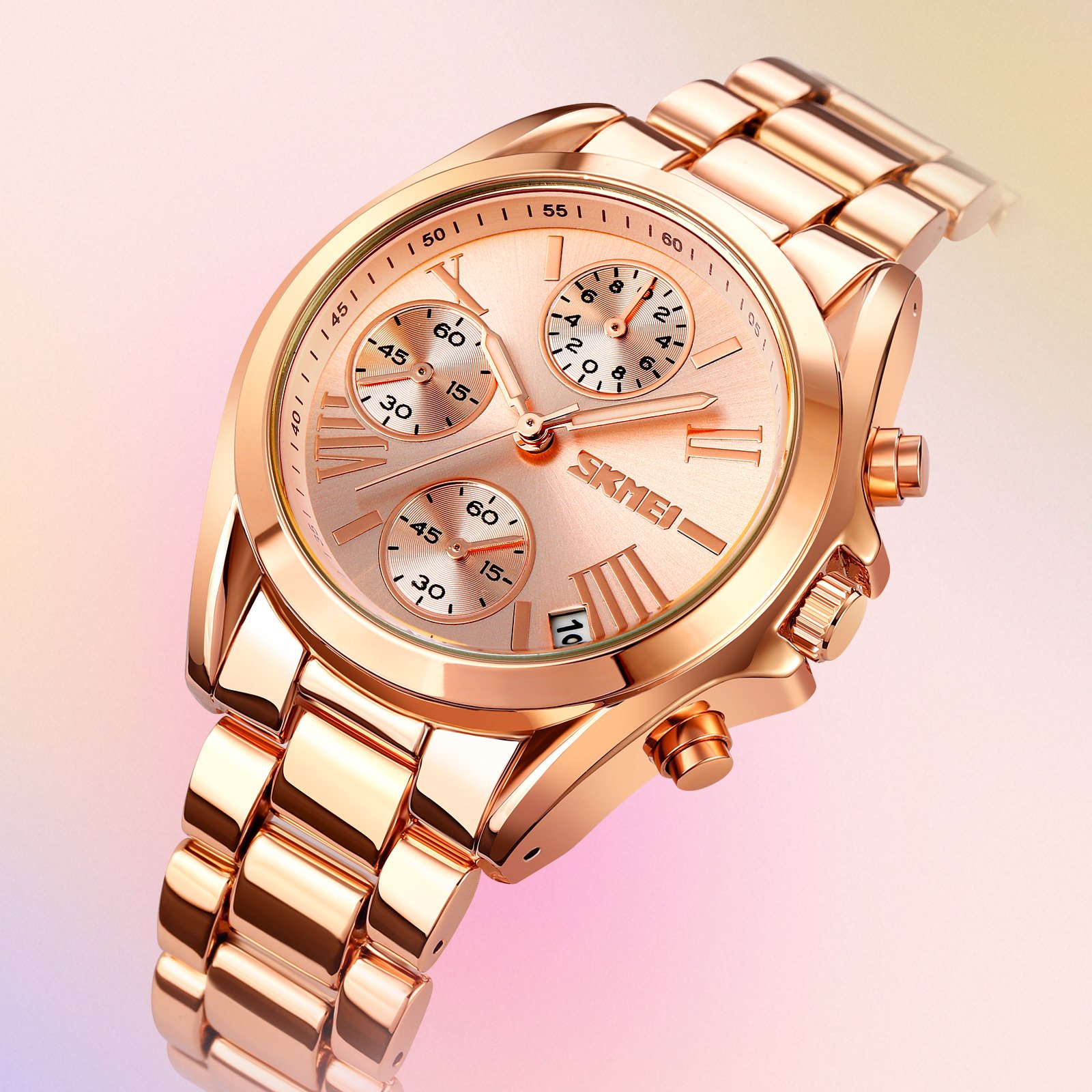 Годинник Skmei 1897RG Rose Gold, фото №6