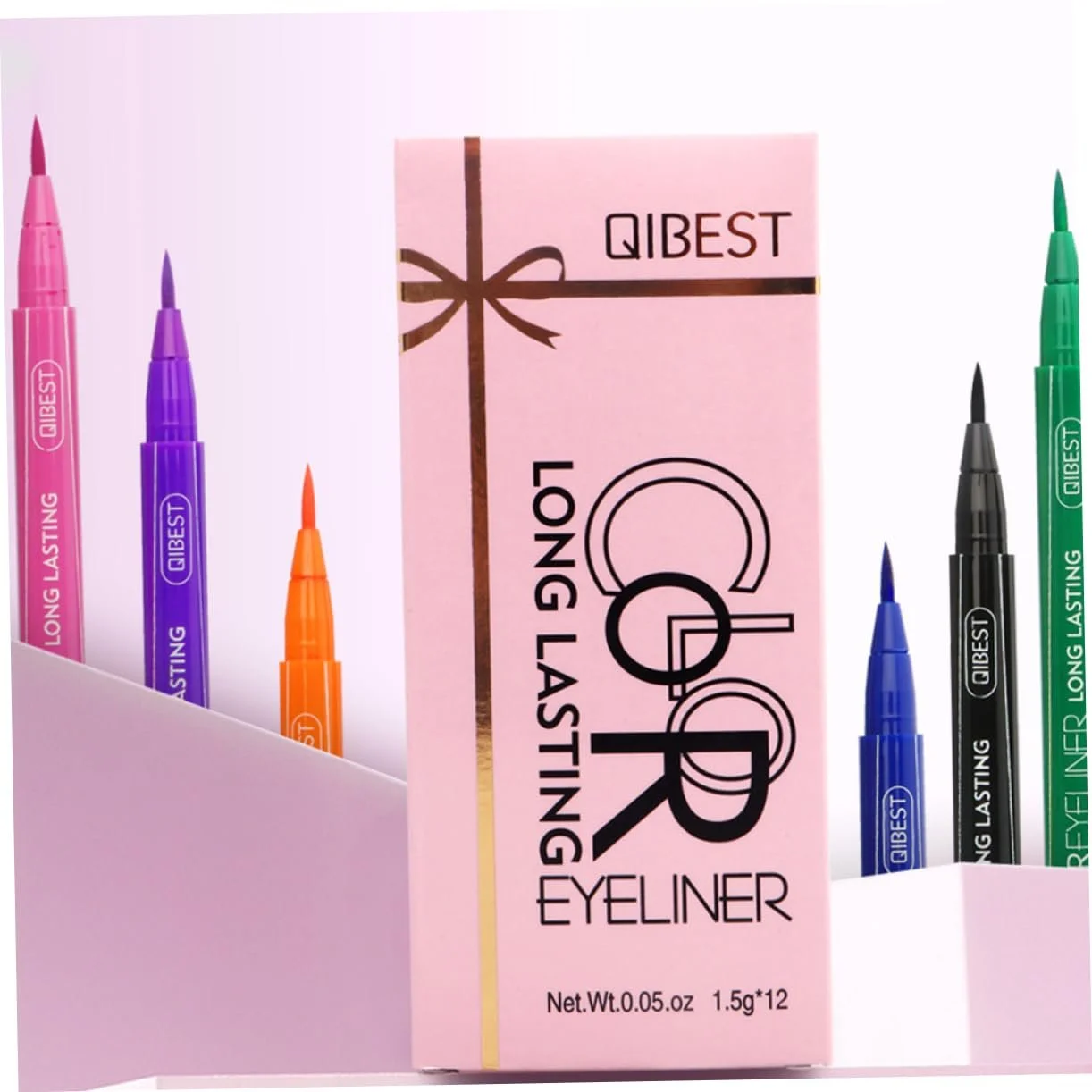 Підводка для очей Angoily Коричневий Рідка водостійка, фото №6 Підводка для очей Angoily Коричневий Рідка водостійка, фото №6