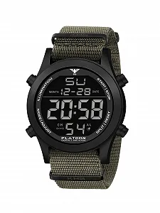 Цифровые часы KHS Platoon PLABSD.NSGO Olive Green/Black - Фото 1