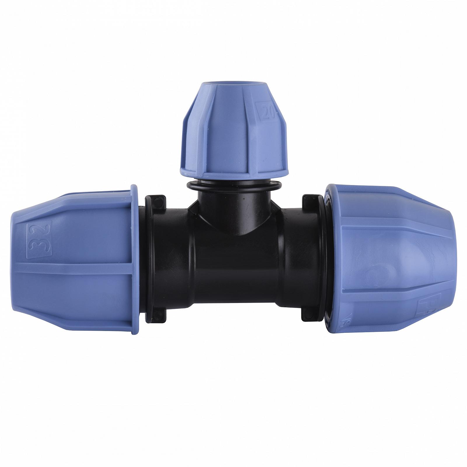 Трійник редукційний ПНД Vsplast 50*32*50 3004, фото №1 Трійник редукційний ПНД Vsplast 50*32*50 3004, фото №1