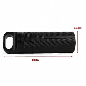 Контейнер для виживання TOSSPER, портативний, водонепроникний, вуличний, водонепроникна капсула, тримач для пляшок, EDC, аварійний інструмент synthetic.ua - Фото 1