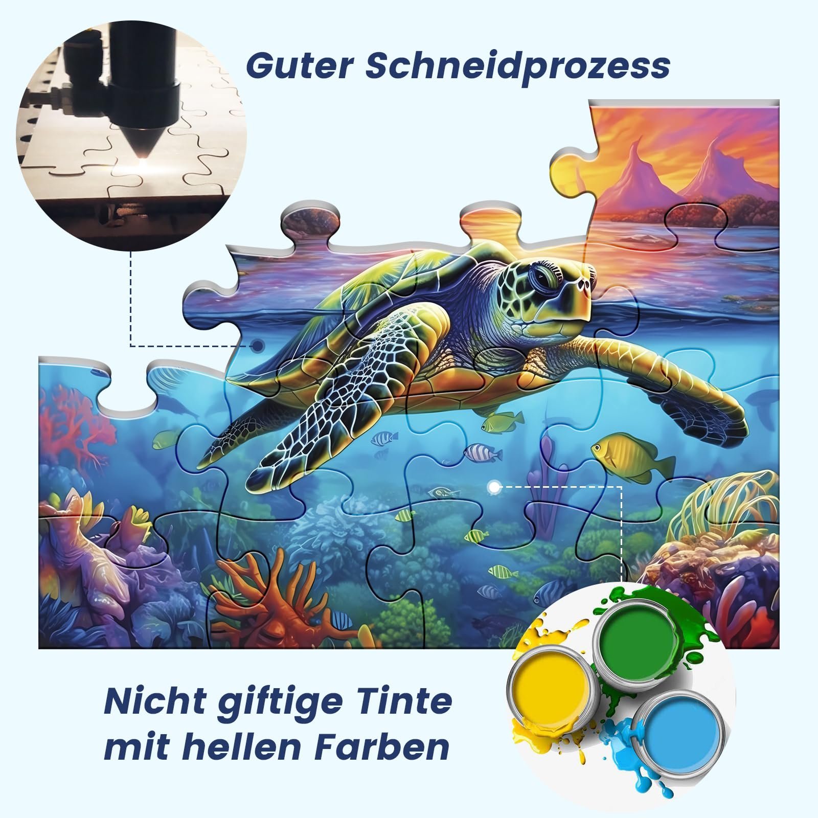 Пазлы для пожилых людей 6 шт. 16 крупных элементов, фото №4