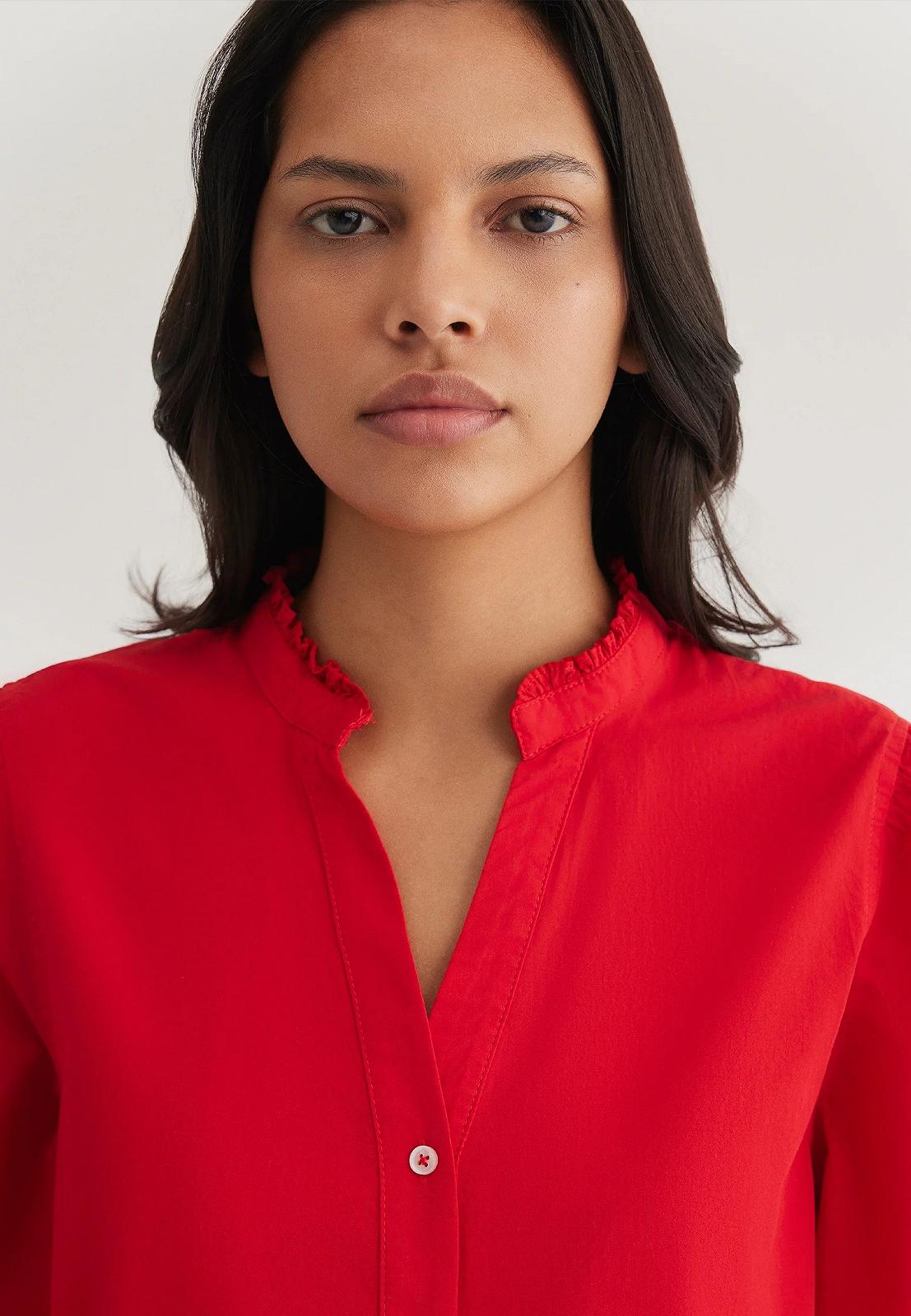 Жіноча блузка MAVI LONG SLEEVE BLOUSE Tango Red - S, фото №4