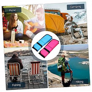 Килимок Sosoport 10 pcs Сидіння Подушка Переносний Пікнік Вуличний Туристичний Складаний Літній Килим Піна Подорожі synthetic.ua - Фото 1