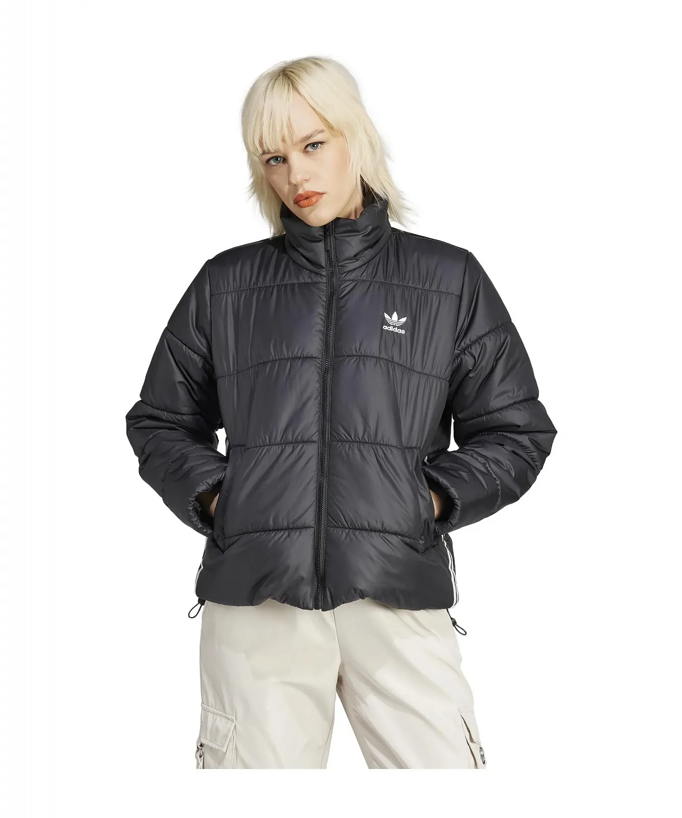 Куртка adidas Adicolor Puffer II8455 Чорний, фото №3