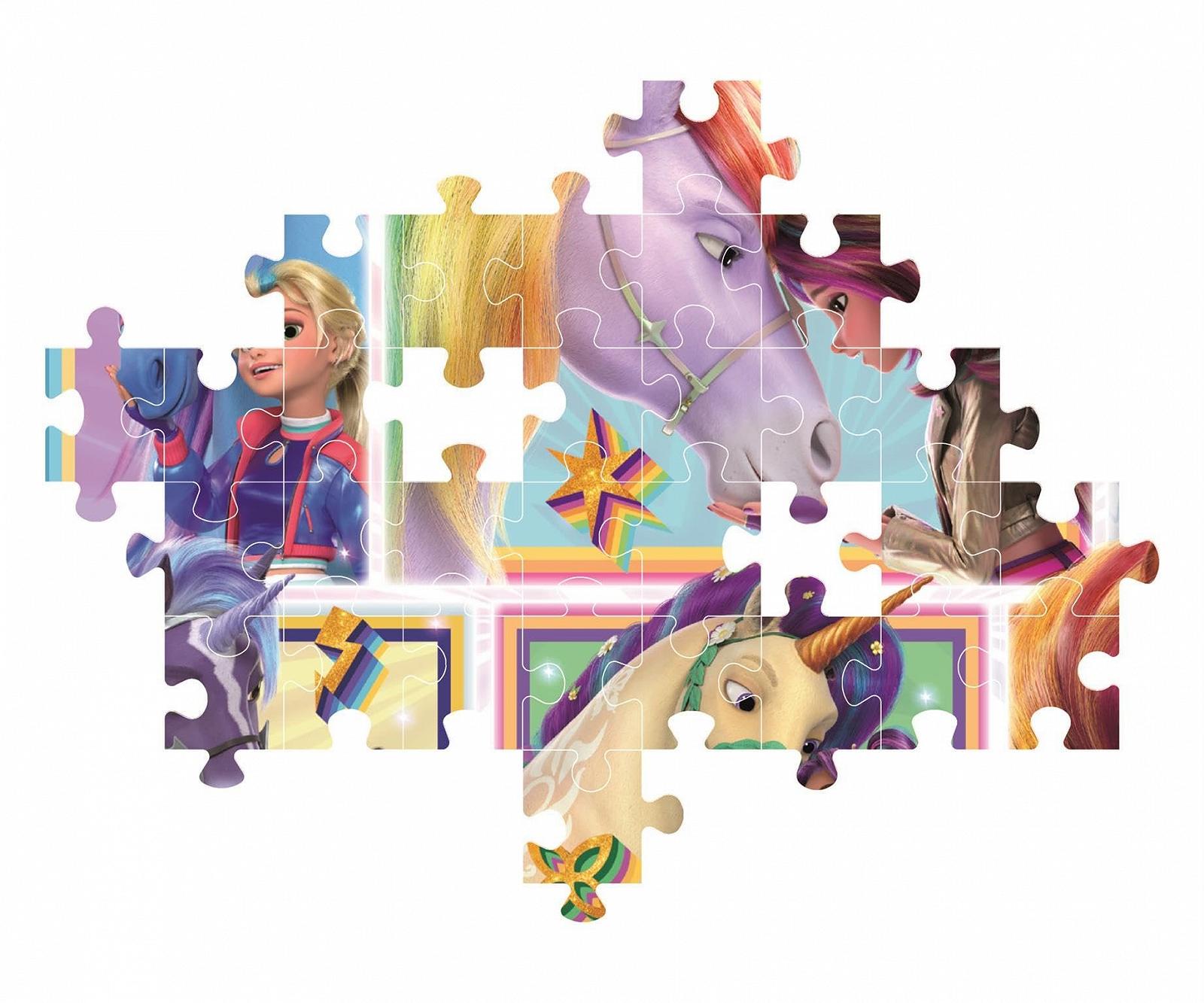 Пазл Clementoni Unicorn Academy 3 104 детали SUPER, фото №6