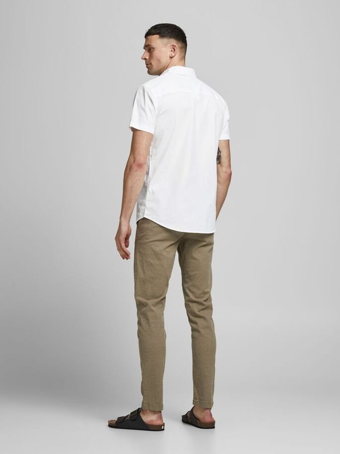 Рубашка Jack&Jones SLIM FIT 12163646 Белый S, фото №2
