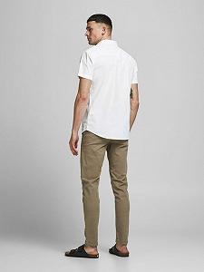 Рубашка Jack&Jones SLIM FIT 12163646 Белый L synthetic.ua - Фото 1